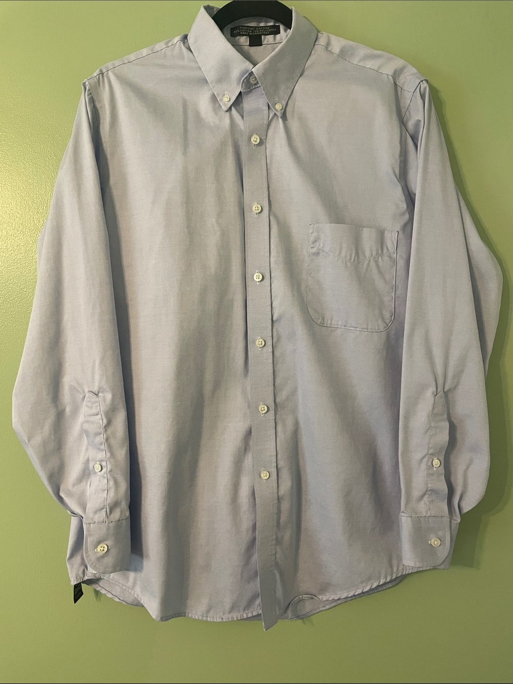 Geoffrey Beene Light Blue Button-Down Dress Shirt